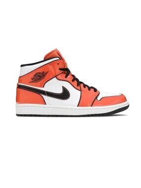 Air Jordan NIB 1 mid SE Turf Orange basketball shoes 10.5